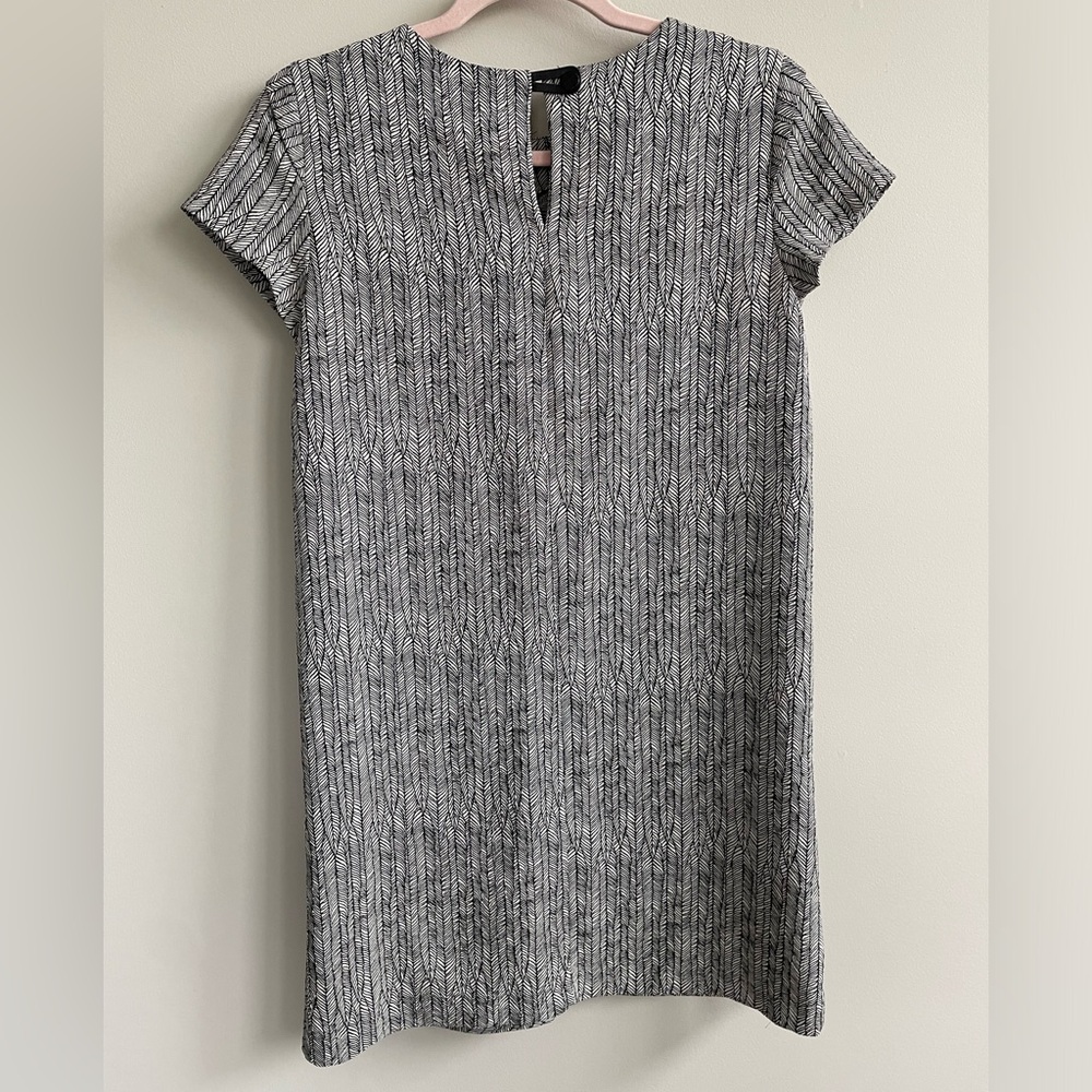 Zara Basic Patterned Mini Shift Dress - image 6